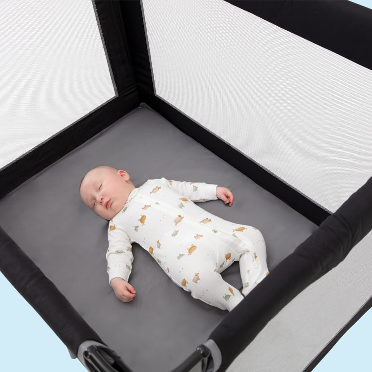 compact travel cot