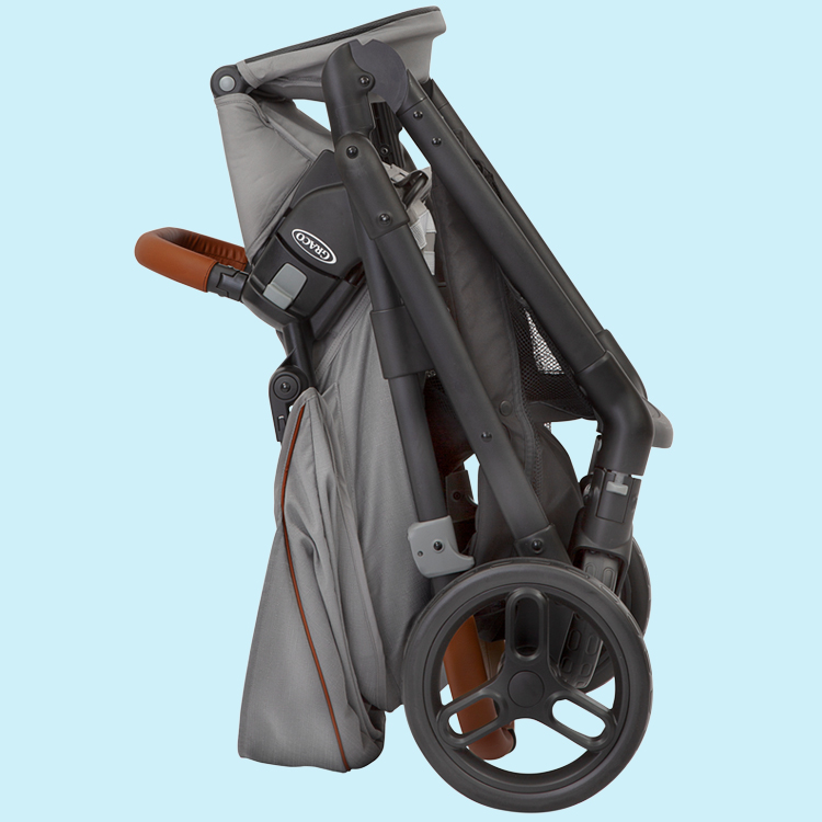 Graco Near2Me™ pushchair compactly folded