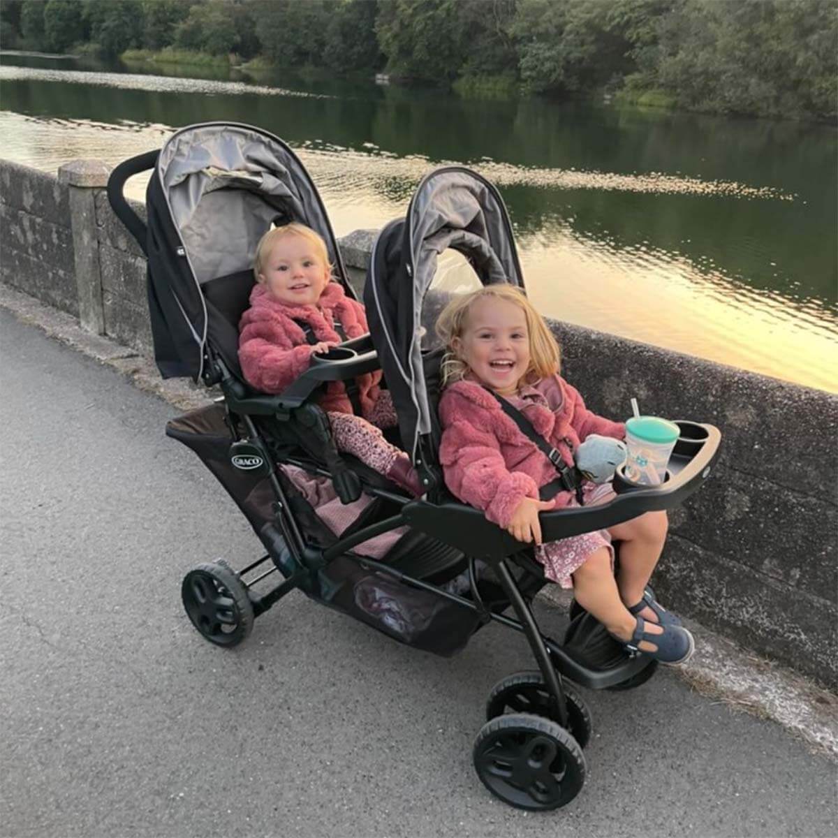 graco triple decker strollers